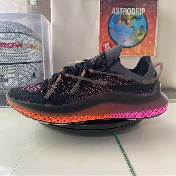 🆕 Adidas 4D Fusio 'Black Orange Pink' - Mens Sizes - Picture 11 of 15